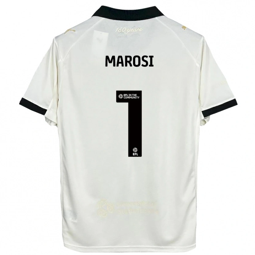 Danxen Men Marko Marosi #1 Off-White Black Home Jersey 2025/26 T-Shirt