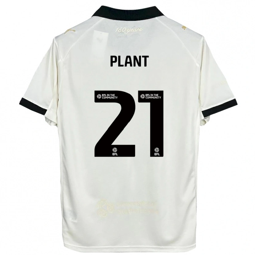 Danxen Men James Plant #21 Off-White Black Home Jersey 2025/26 T-Shirt