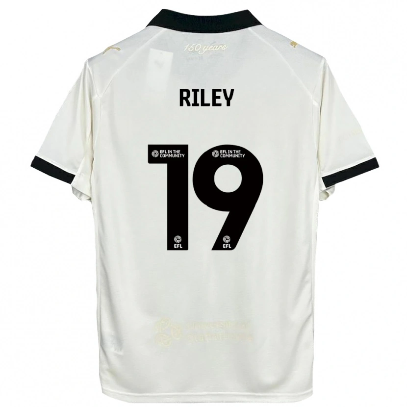 Danxen Men Keeley Riley #19 Off-White Black Home Jersey 2025/26 T-Shirt