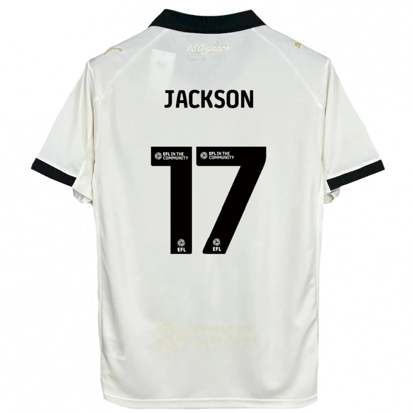 Danxen Men Freya Jackson #17 Off-White Black Home Jersey 2025/26 T-Shirt