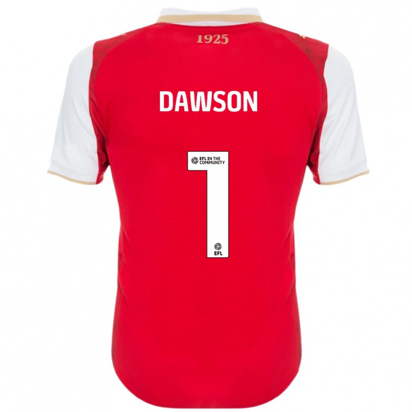 Danxen Men Cameron Dawson #1 Red White Home Jersey 2025/26 T-Shirt