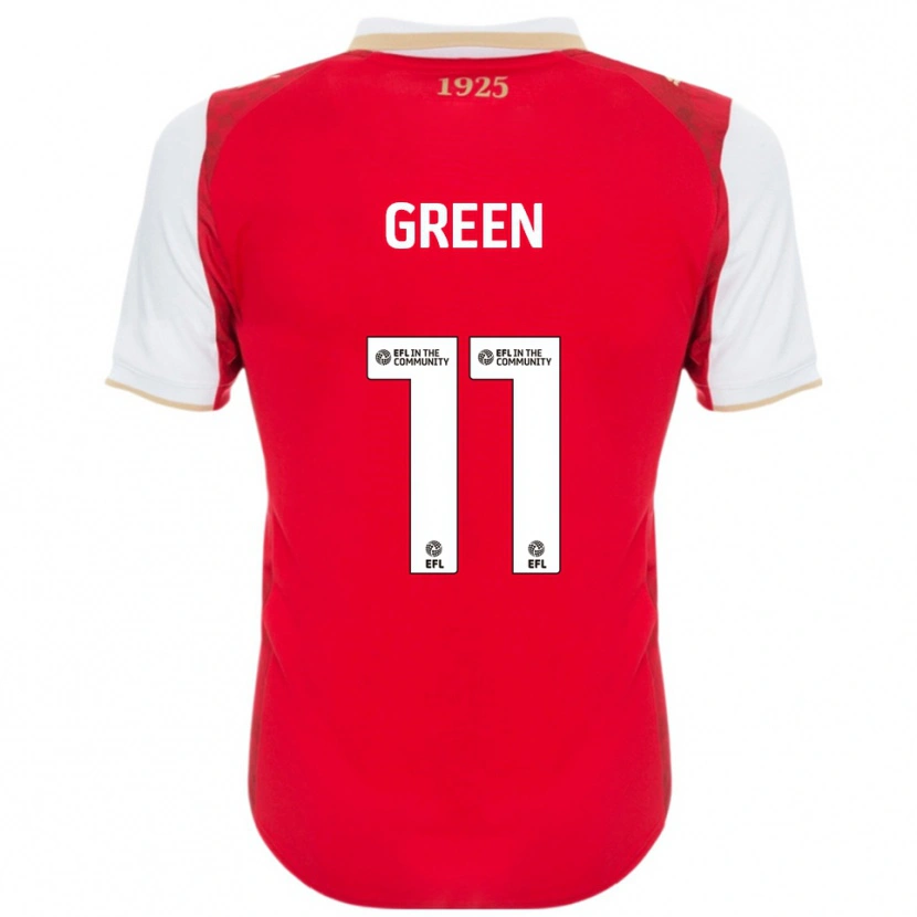 Danxen Men Andre Green #11 Red White Home Jersey 2025/26 T-Shirt