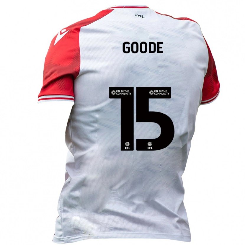 Danxen Men Charlie Goode #15 White Red Home Jersey 2025/26 T-Shirt