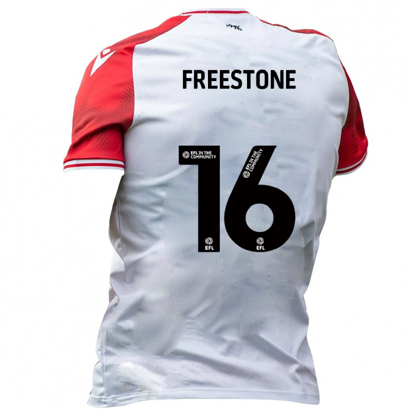 Danxen Men Lewis Freestone #16 White Red Home Jersey 2025/26 T-Shirt