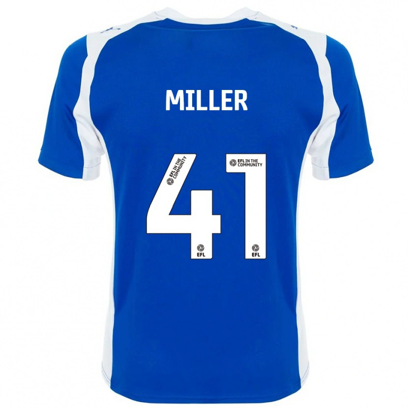 Danxen Men K'marni Miller #41 Blue White Home Jersey 2025/26 T-Shirt