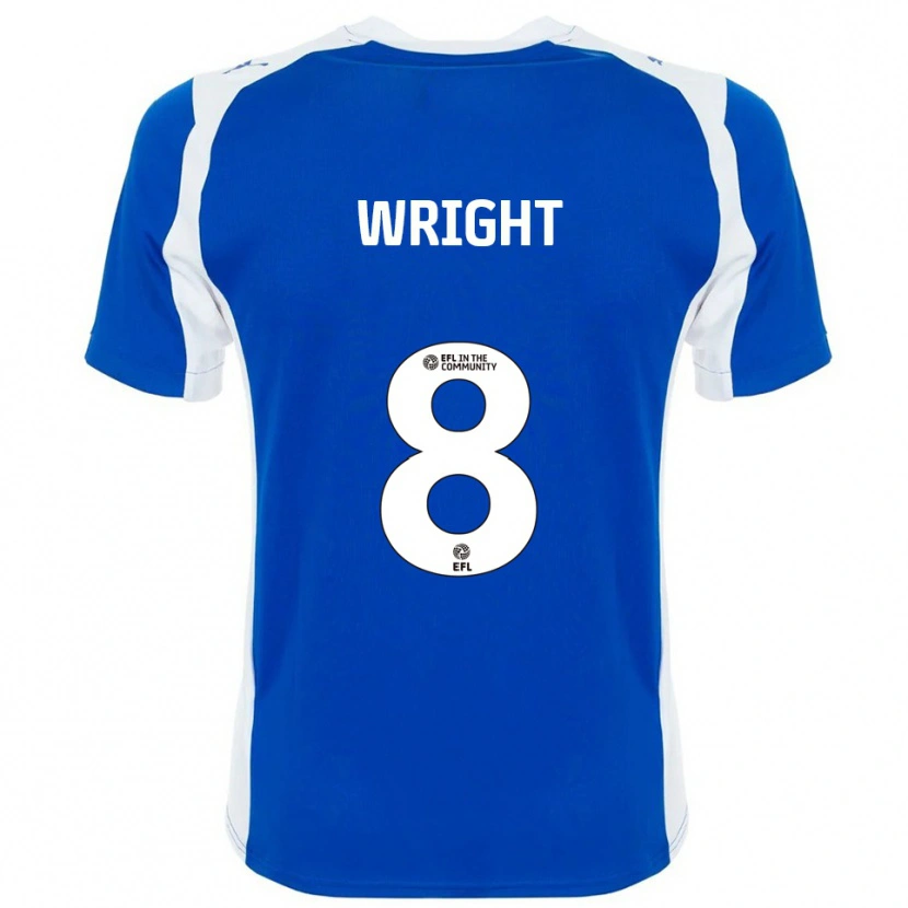 Danxen Men Callum Wright #8 Blue White Home Jersey 2025/26 T-Shirt