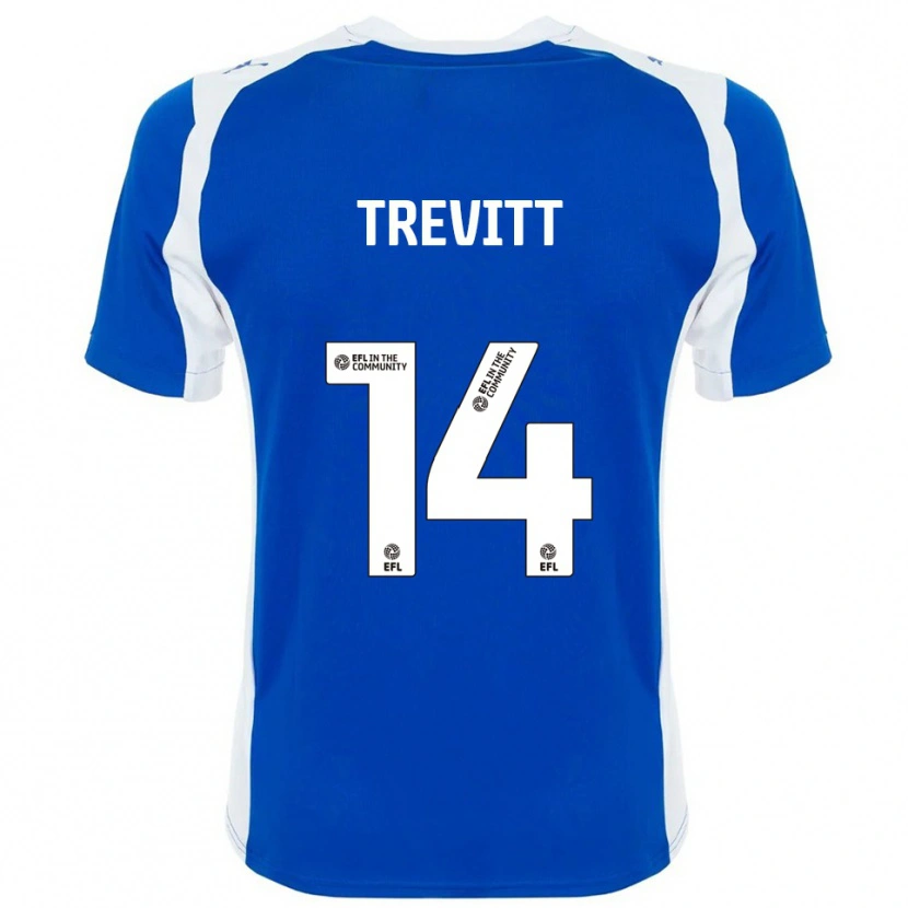 Danxen Men Ryan Trevitt #14 Blue White Home Jersey 2025/26 T-Shirt
