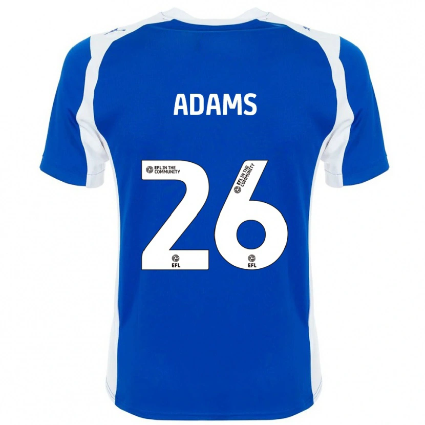 Danxen Men Joe Adams #26 Blue White Home Jersey 2025/26 T-Shirt
