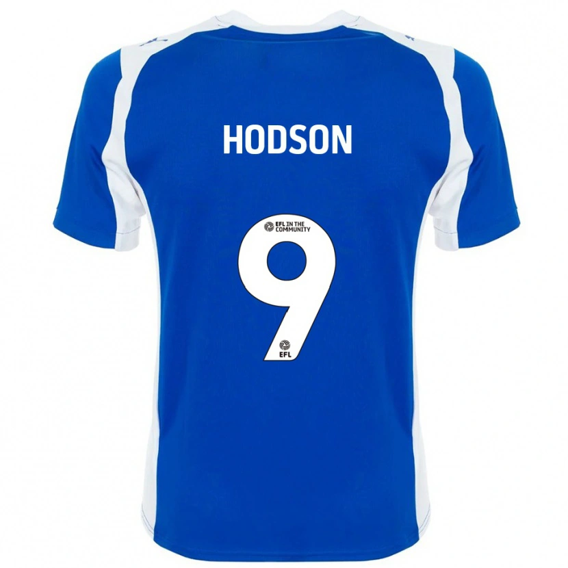 Danxen Men Avagrace Hodson #9 Blue White Home Jersey 2025/26 T-Shirt