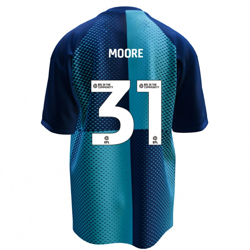 Danxen Men Stuart Moore #31 Blue Sky Blue Home Jersey 2025/26 T-Shirt