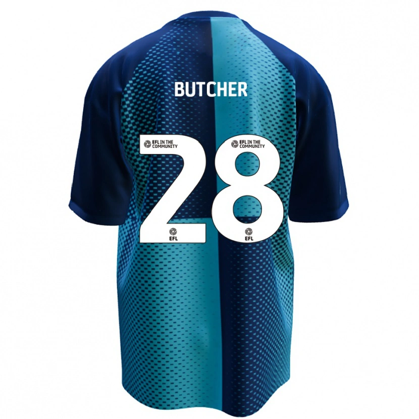 Danxen Men Matt Butcher #28 Blue Sky Blue Home Jersey 2025/26 T-Shirt