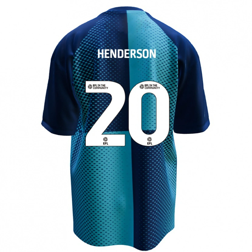 Danxen Men Ewan Henderson #20 Blue Sky Blue Home Jersey 2025/26 T-Shirt