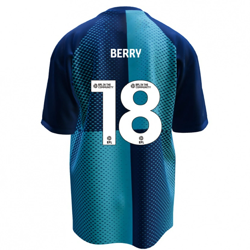 Danxen Men James Berry #18 Blue Sky Blue Home Jersey 2025/26 T-Shirt