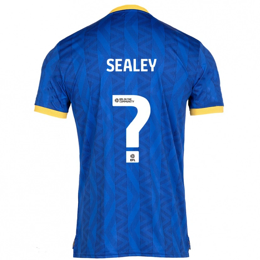 Danxen Men Amari Sealey #0 Navy Yellow Home Jersey 2025/26 T-Shirt
