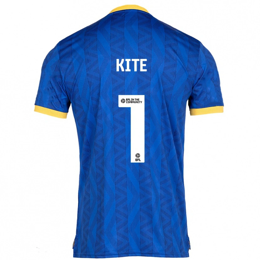Danxen Men Rose Kite #1 Navy Yellow Home Jersey 2025/26 T-Shirt