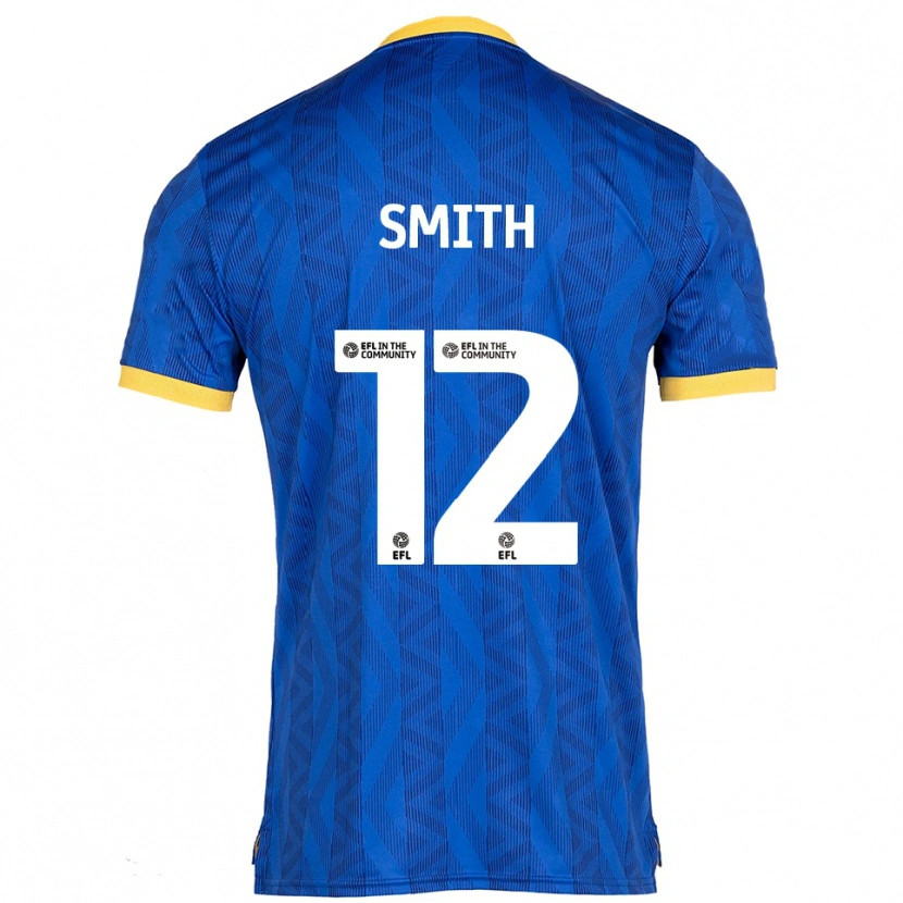 Danxen Men Alistair Smith #12 Navy Yellow Home Jersey 2025/26 T-Shirt