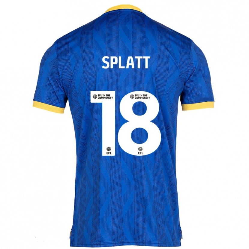 Danxen Men Delano Mccoy-Splatt #18 Navy Yellow Home Jersey 2025/26 T-Shirt