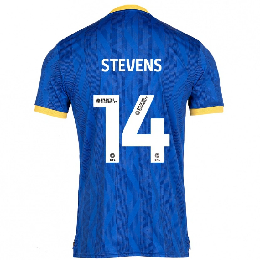Danxen Men Matty Stevens #14 Navy Yellow Home Jersey 2025/26 T-Shirt