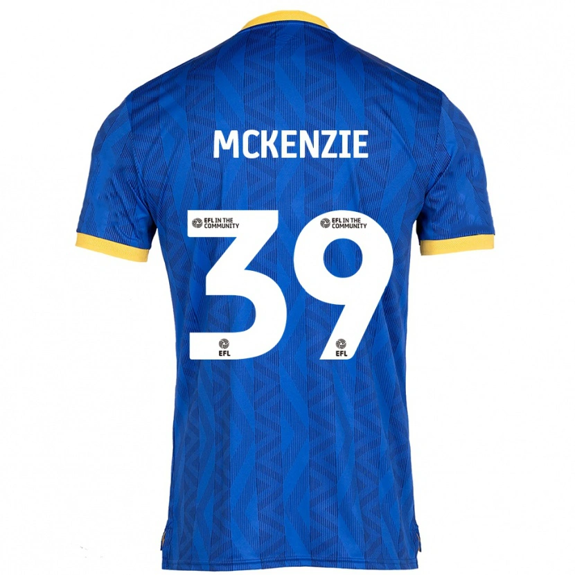 Danxen Men Kai Mckenzie #39 Navy Yellow Home Jersey 2025/26 T-Shirt