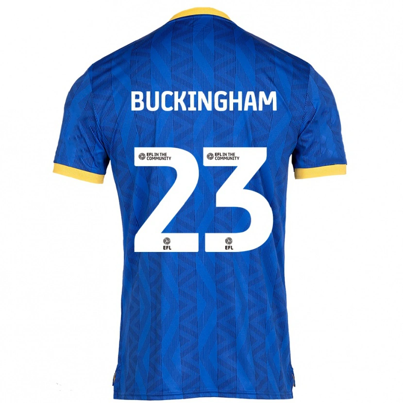 Danxen Men Kaylee Buckingham #23 Navy Yellow Home Jersey 2025/26 T-Shirt