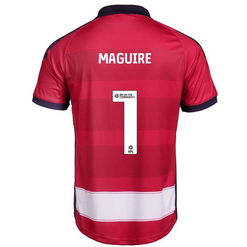 Danxen Men Imogen Maguire #1 Red White Home Jersey 2025/26 T-Shirt