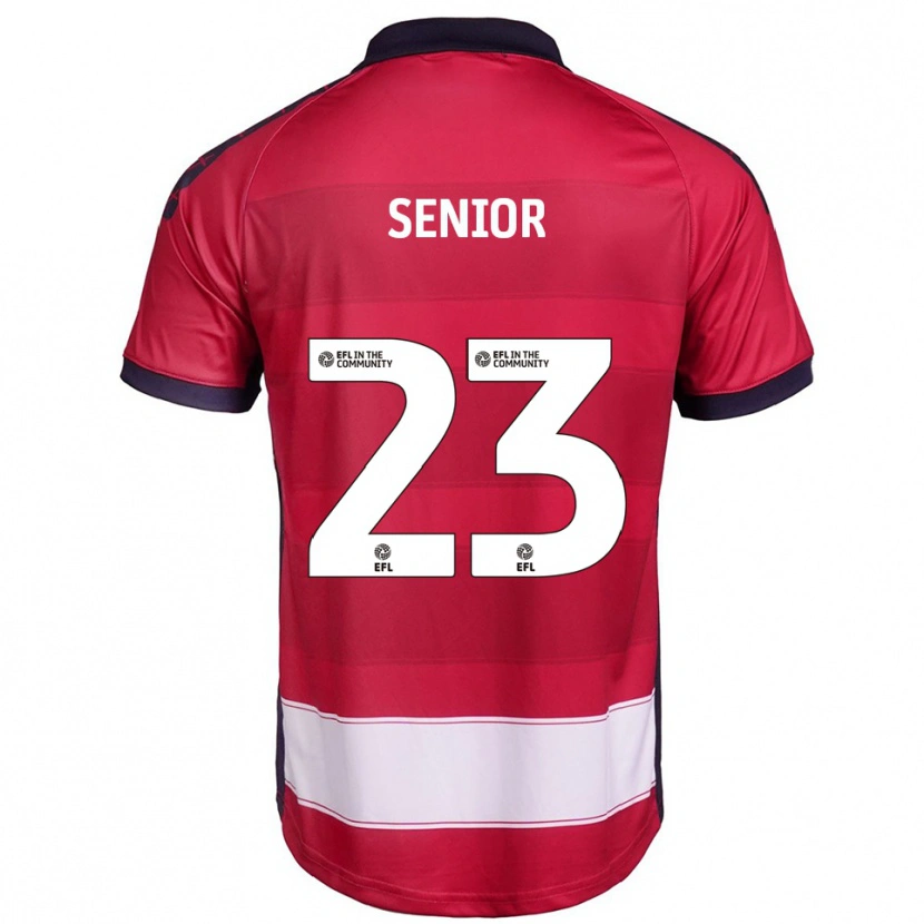 Danxen Men Jack Senior #23 Red White Home Jersey 2025/26 T-Shirt