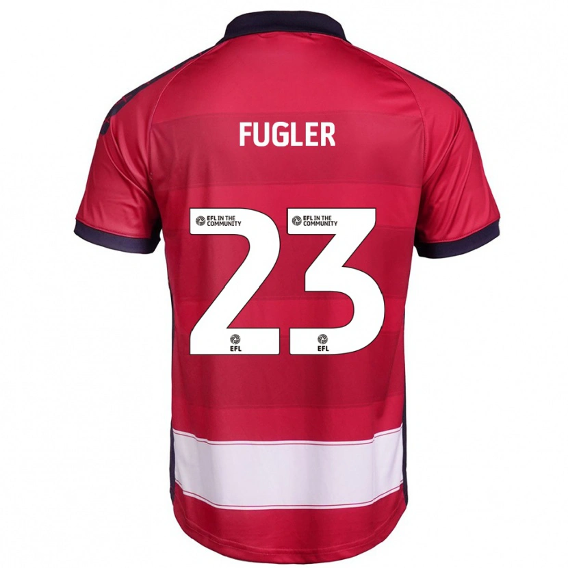 Danxen Men Millie Fugler #23 Red White Home Jersey 2025/26 T-Shirt