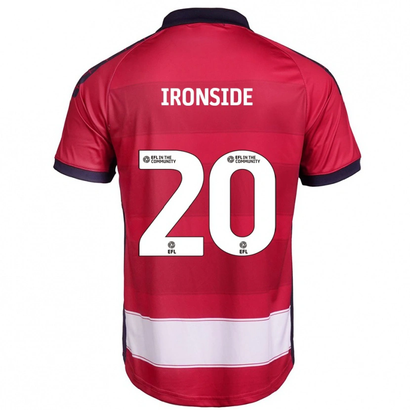 Danxen Men Joe Ironside #20 Red White Home Jersey 2025/26 T-Shirt