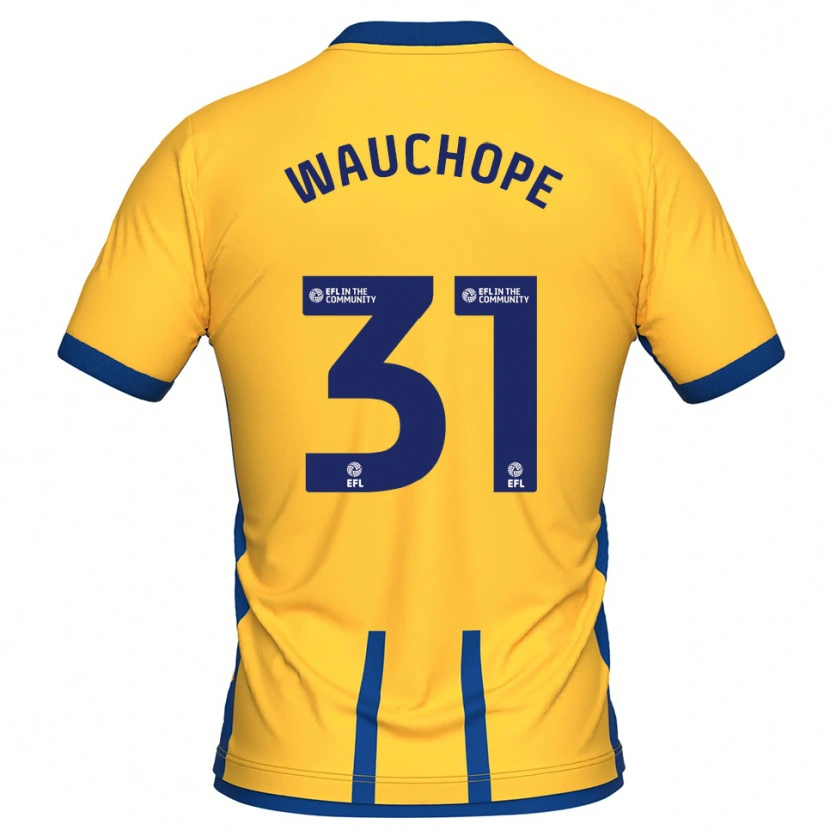 Danxen Men Darien Wauchope #31 Yellow Blue Home Jersey 2025/26 T-Shirt