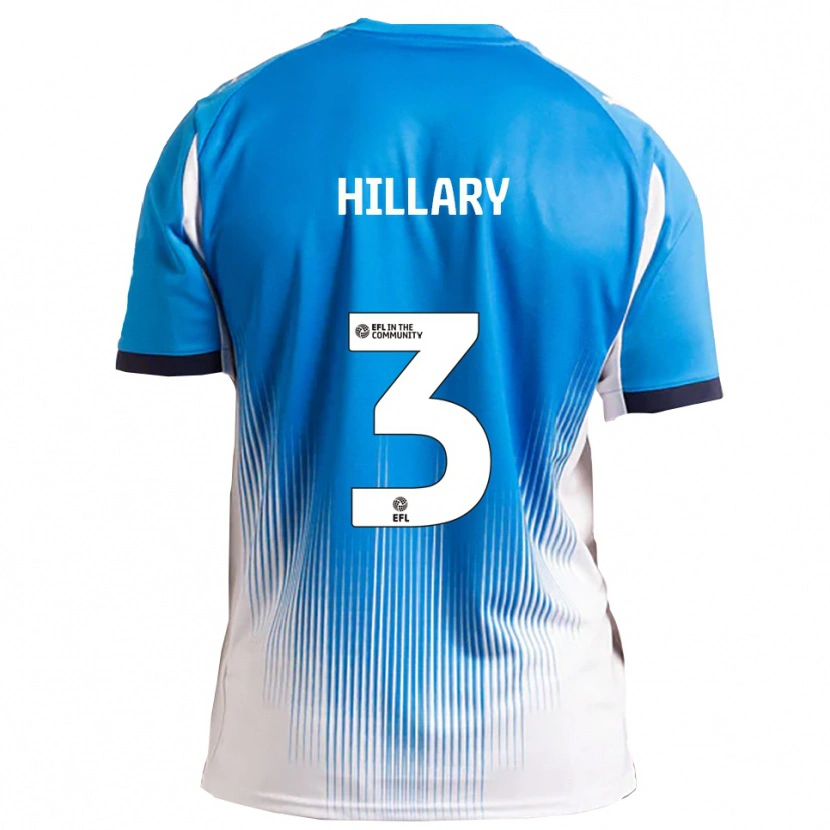 Danxen Men Joe Hillary #3 Blue White Home Jersey 2025/26 T-Shirt