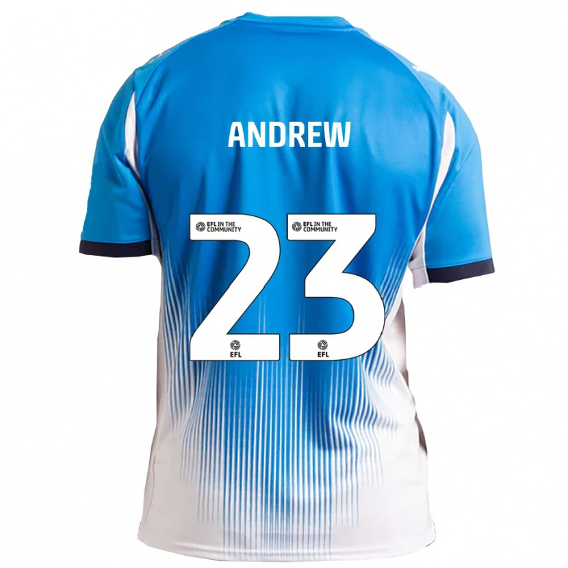 Danxen Men Danny Andrew #23 Blue White Home Jersey 2025/26 T-Shirt