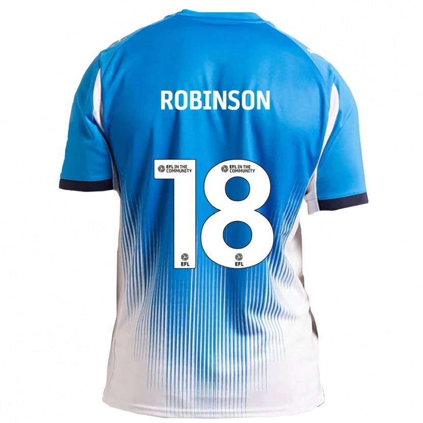 Danxen Men Josh Robinson #18 Blue White Home Jersey 2025/26 T-Shirt