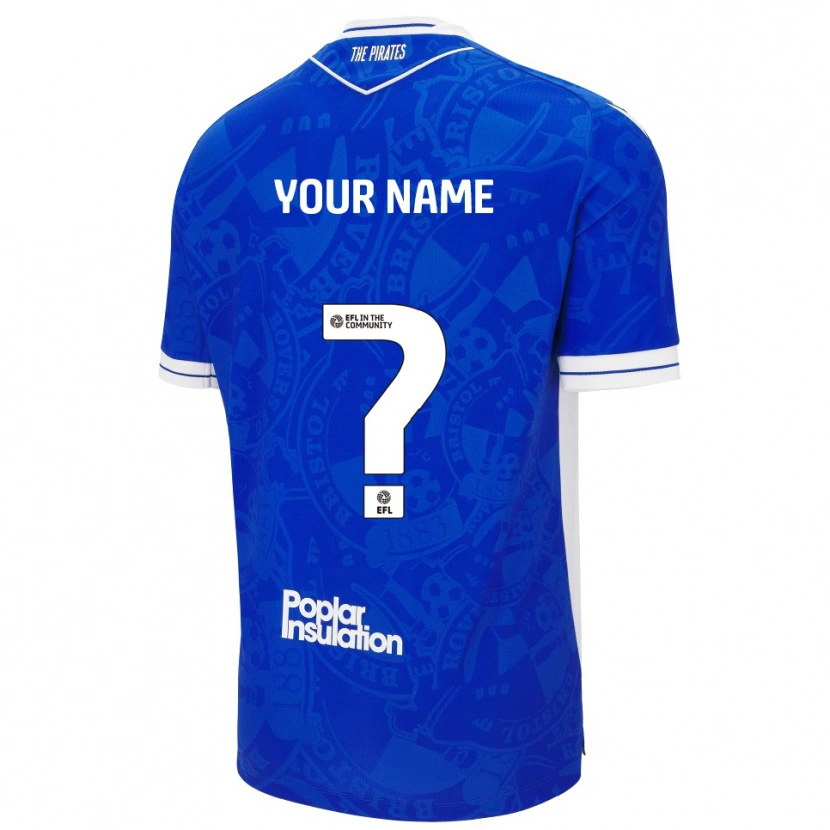 Danxen Men Your Name #0 Blue White Home Jersey 2025/26 T-Shirt