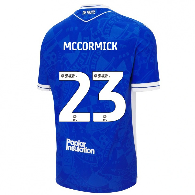 Danxen Men Luke Mccormick #23 Blue White Home Jersey 2025/26 T-Shirt