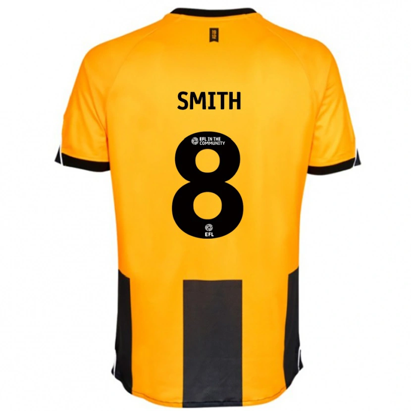 Danxen Men Korey Smith #8 Orange Black Home Jersey 2025/26 T-Shirt