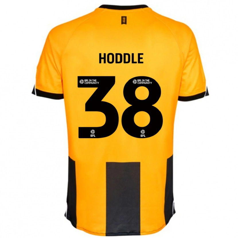 Danxen Men George Hoddle #38 Orange Black Home Jersey 2025/26 T-Shirt