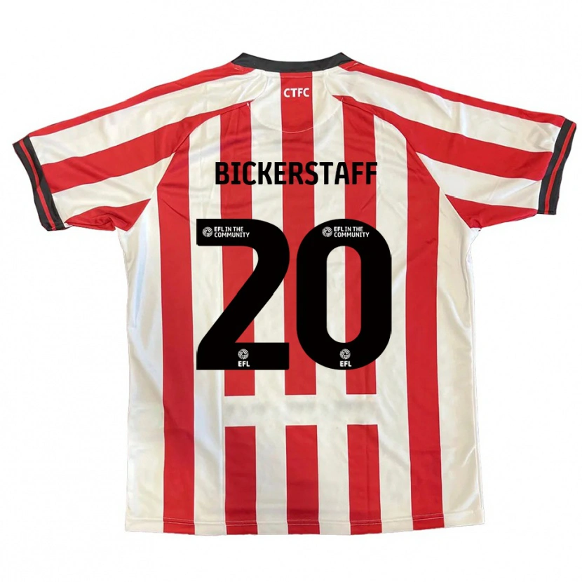 Danxen Men Jake Bickerstaff #20 Red White Black Home Jersey 2025/26 T-Shirt