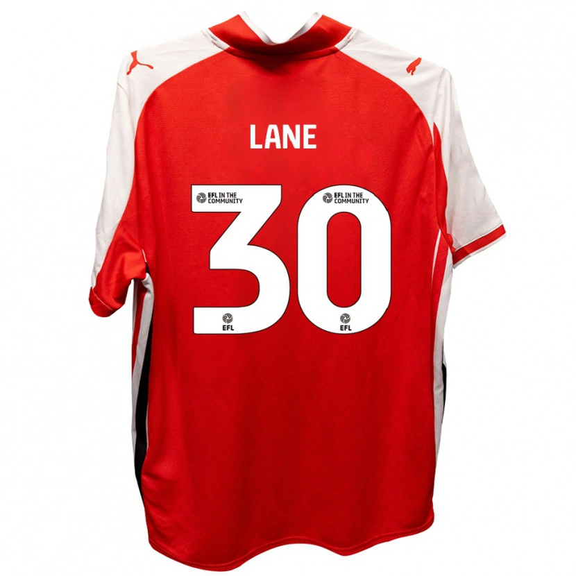 Danxen Men Mikey Lane #30 Red White Home Jersey 2025/26 T-Shirt