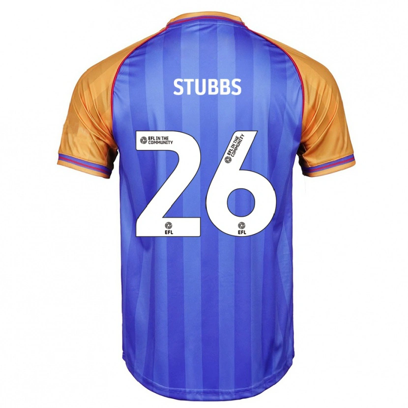 Danxen Men Sam Stubbs #26 Blue Orange Home Jersey 2025/26 T-Shirt