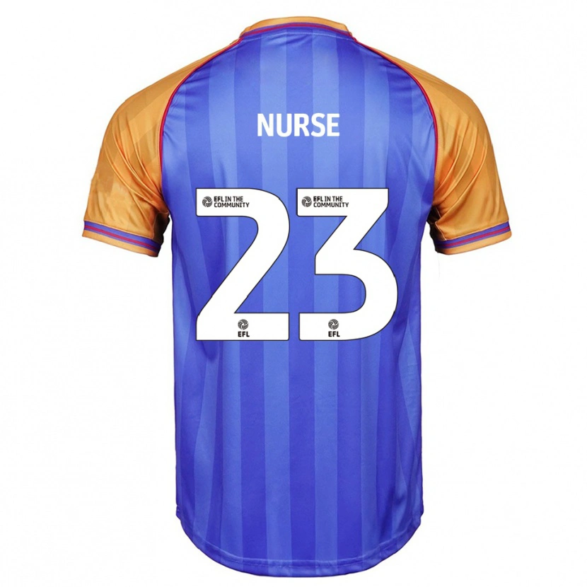 Danxen Men George Nurse #23 Blue Orange Home Jersey 2025/26 T-Shirt