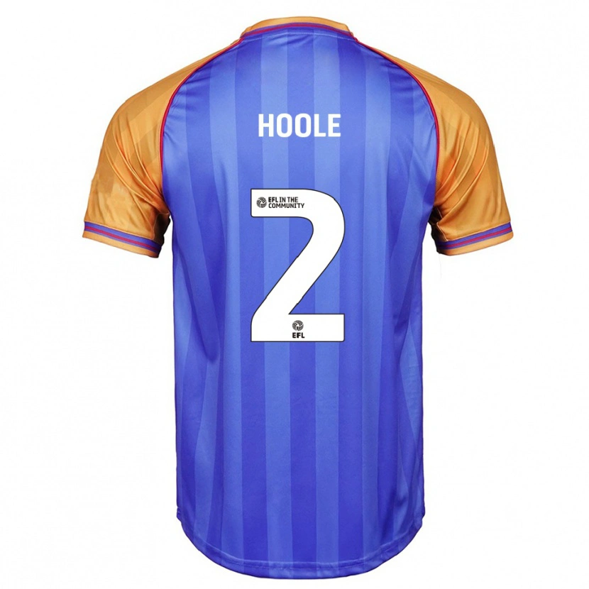 Danxen Men Luca Hoole #2 Blue Orange Home Jersey 2025/26 T-Shirt