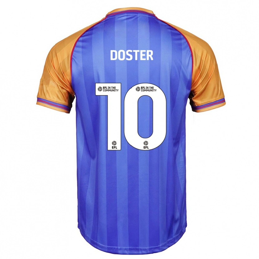 Danxen Men Katie Doster #10 Blue Orange Home Jersey 2025/26 T-Shirt