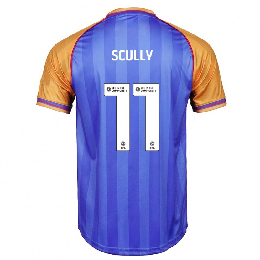Danxen Men Anthony Scully #11 Blue Orange Home Jersey 2025/26 T-Shirt