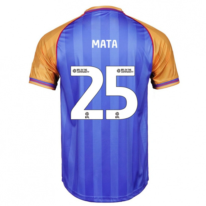Danxen Men Max Mata #25 Blue Orange Home Jersey 2025/26 T-Shirt