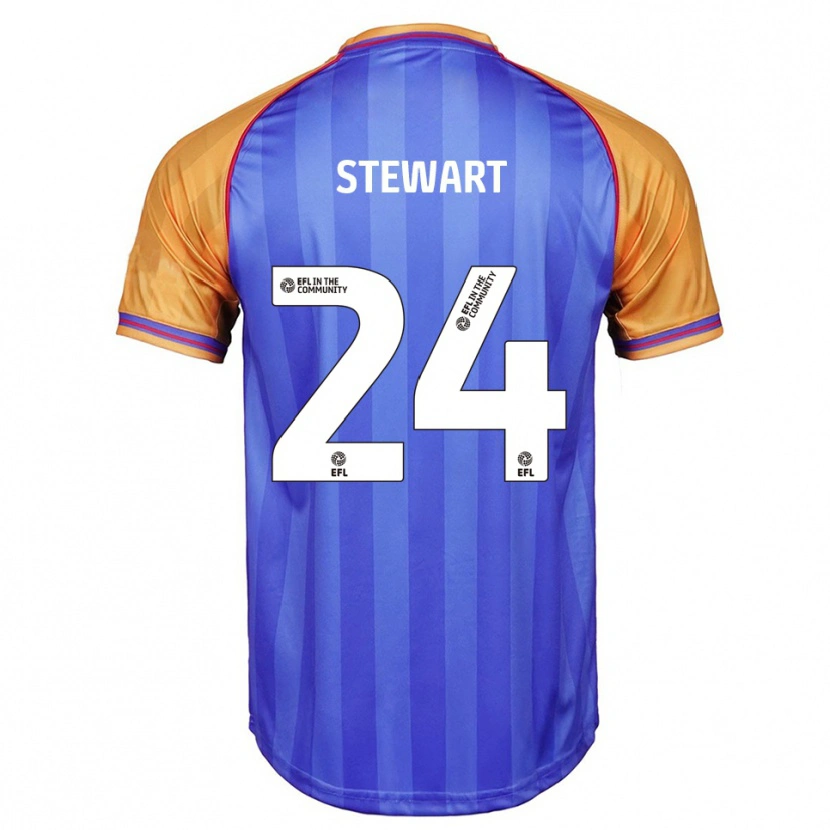 Danxen Men Callum Stewart #24 Blue Orange Home Jersey 2025/26 T-Shirt