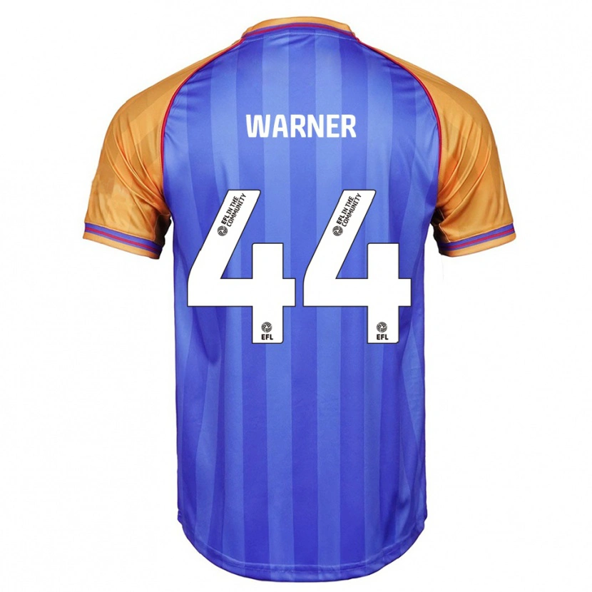Danxen Men James Warner #44 Blue Orange Home Jersey 2025/26 T-Shirt