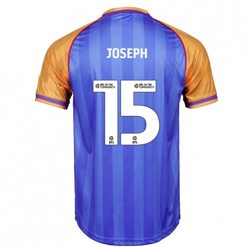 Danxen Men Megan Joseph #15 Blue Orange Home Jersey 2025/26 T-Shirt