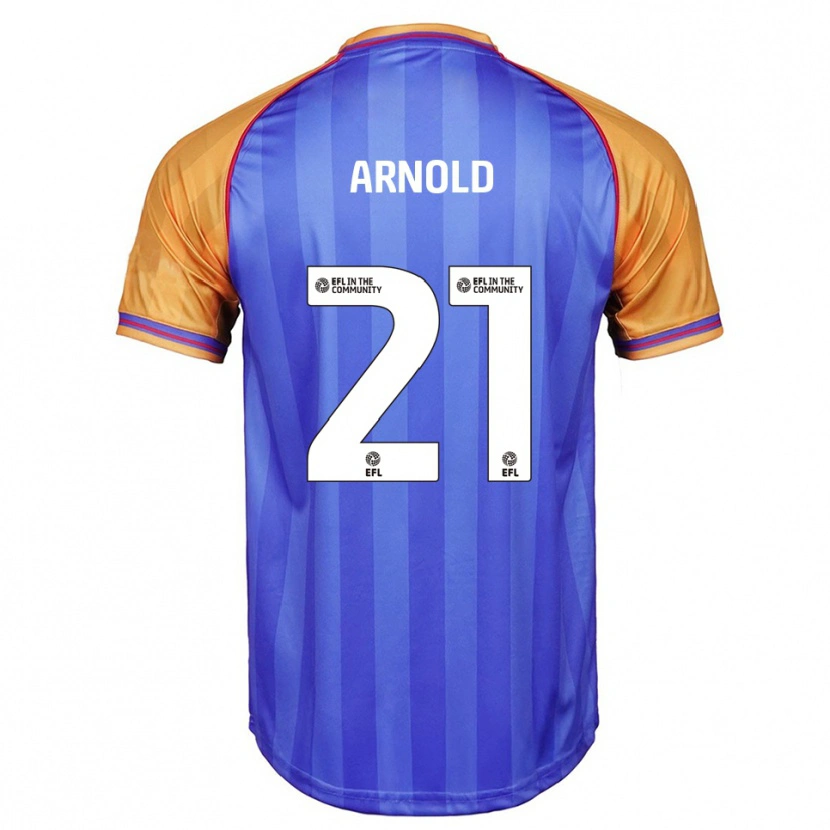 Danxen Men Hetty Arnold #21 Blue Orange Home Jersey 2025/26 T-Shirt