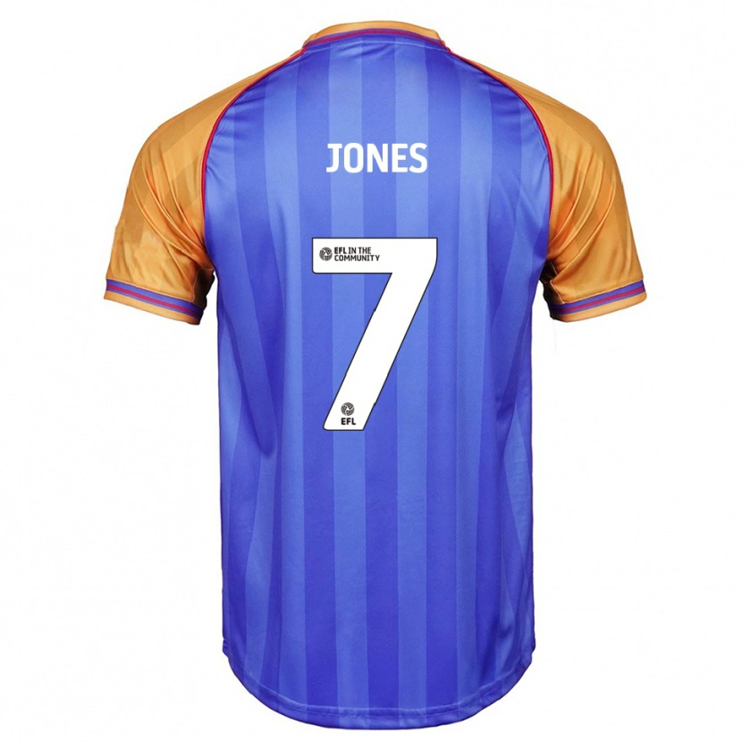 Danxen Men Maddie Jones #7 Blue Orange Home Jersey 2025/26 T-Shirt
