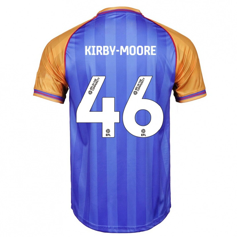 Danxen Men Harvey Kirby-Moore #46 Blue Orange Home Jersey 2025/26 T-Shirt